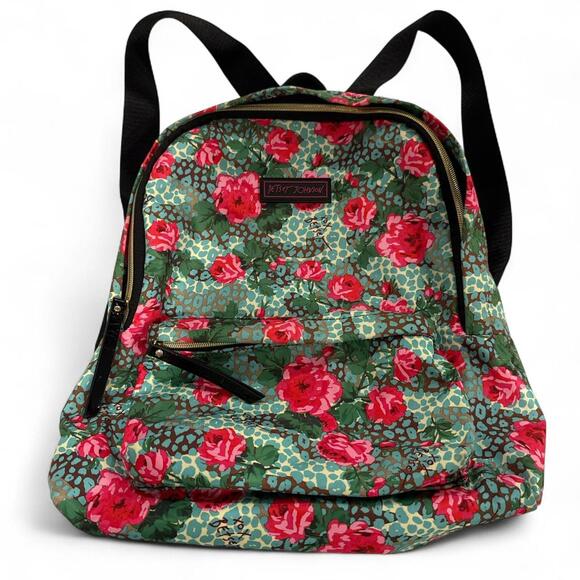 Betsey Johnson Women's Floral Backpack - Picture 2 of 4
